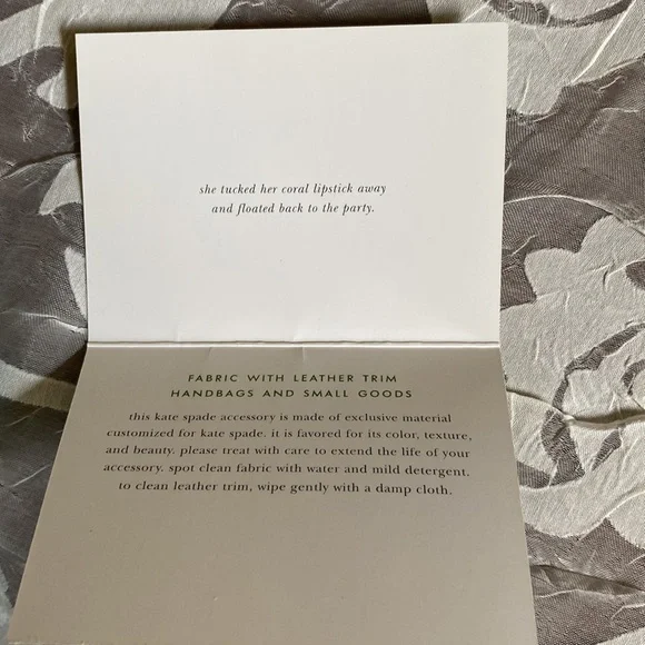 Kate Spade like new (used once) mini gabi camel purse - Picture 13 of 13